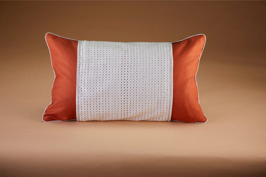 Pillow Set with Insert: Coral